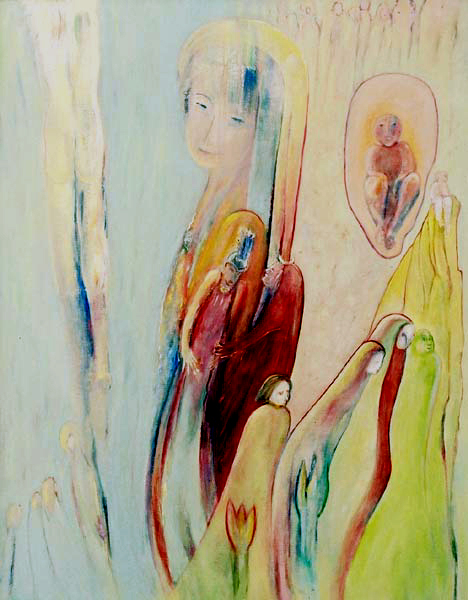 Tr�umen - 80 x 100 - �l - 2002